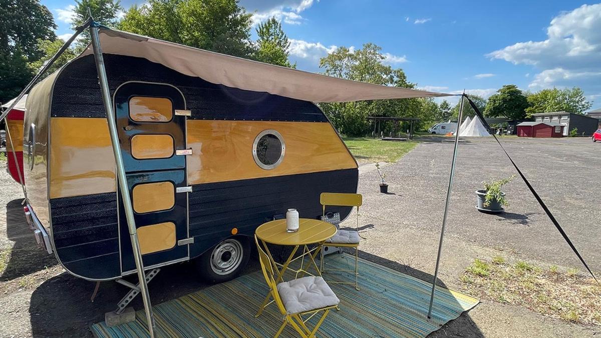 Hotel Cabrio-Wohnwagen Brandenburg  Exterior foto